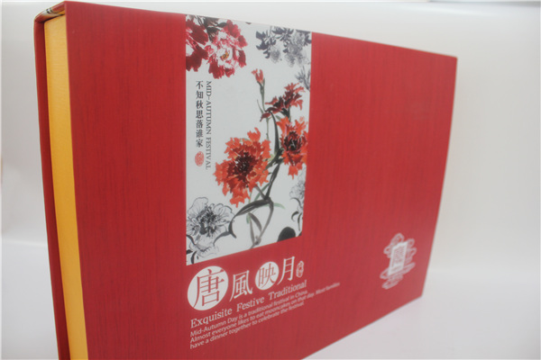 唐風(fēng)映月系列中秋月餅盒定制選明輝彩印