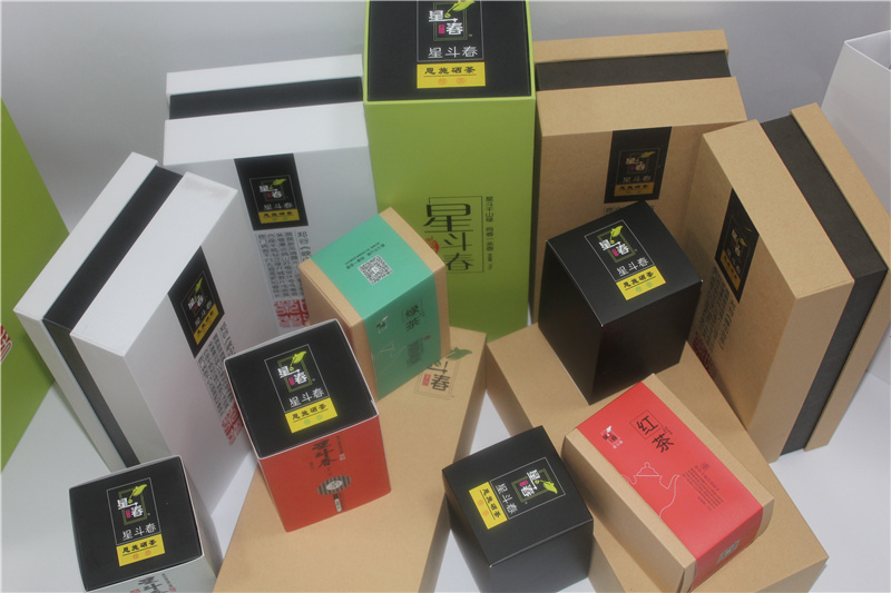 星斗春茶系列茶葉包裝盒定制